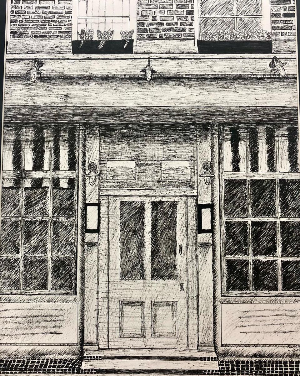 A drawing of a building I made